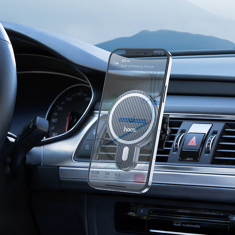 Hoco - Magnetic Wireless Car Holder (CA85)