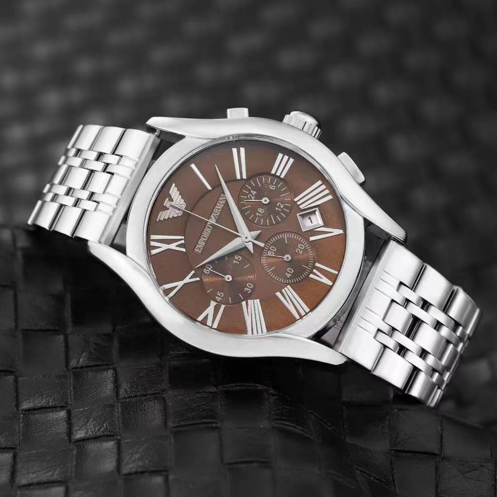 ✨ INSTOR Regal Chronograph Stainless Steel Watch