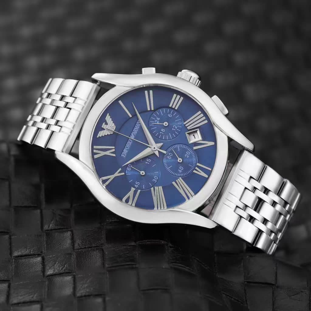 ✨ INSTOR Regal Chronograph Stainless Steel Watch