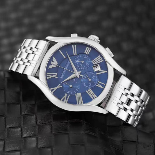 ✨ INSTOR Regal Chronograph Stainless Steel Watch