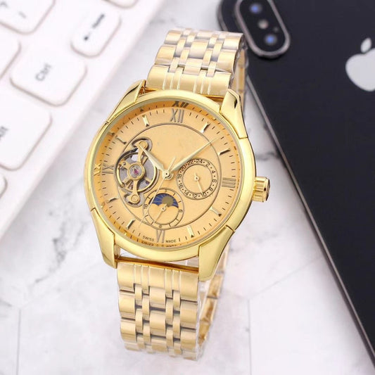 👑 INSTOR Royal Gold Automatic Men's Watch