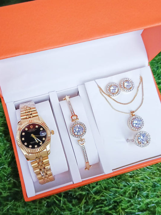 ✨ INSTOR Luna Grace Luxury Women's Watch Set